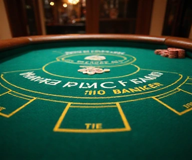Baccarat Table Layout